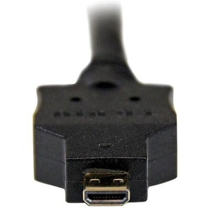 StarTech.com 6ft (2m) Micro HDMI to DVI Cable, Micro HDMI to DVI Adapter Cable, Micro HDMI Type-D to DVI-D Monitor/Display