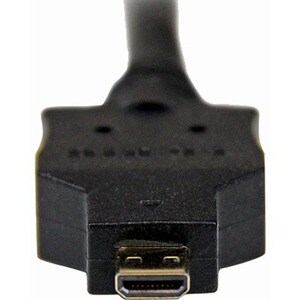 StarTech.com Câble Adaptateur Micro HDMI® vers DVI-D Mâle / Mâle - 1 m - Cable for Périphérique audio/vidéo, Projecteur, O