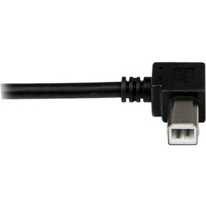 StarTech.com 2m USB 2.0 A to Left Angle B Cable - M/M - Cable for Scanner, Printer - First End: 1 x 4-pin USB 2.0 Type A -