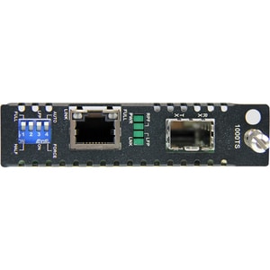 StarTech.com Gigabit Ethernet LWL / Glasfaser Medienkonverter Kartenmodul mit SFP Steckplatz - 1 Anschluss(e) - 1 x Netzwe