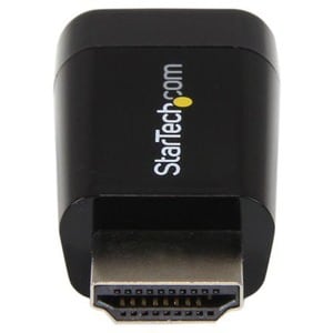 StarTech.com Compact HDMI to VGA Adapter Converter - 1920x1200/1080p - 1 x 19-pin HDMI Digital Video Male - 1 x 15-pin HD-