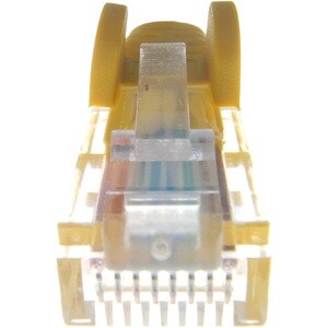 3M Yellow RJ45 UTP CAT 5e Stranded Flush Moulded Snagless Network Cable 24AWG