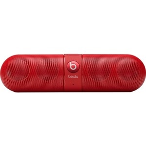 Beats by Dr. Dre Pill Portable Bluetooth Speaker System - Red - Near Field Communication - Battery Rechargeable - USB