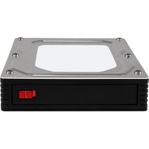 StarTech 2.5" to 3.5" SATA Aluminum Hard Drive Adapter Enclosure with SSD / HDD Height up to 12.5mm - Turn a 2.5" SATA HDD