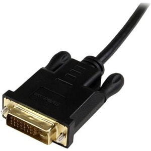 StarTech.com 1,8m Mini DisplayPort auf DVI Aktiv Adapter/ Konverter Kabel - mDP zu DVI 1920x1200 - Schwarz - Cable for Vid