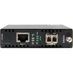 StarTech.com Multimode (MM) LC Fiber Media Converter with SFP - OAM Management - 802.3ah Compliant - Gigabit Ethernet - 55