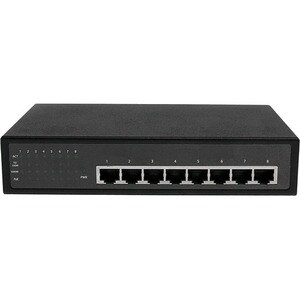 StarTech.com 8 Port Unmanaged Industrial Gigabit Power over Ethernet Switch - 802.3af/at PoE+ Switch - Wall Mountable - Co