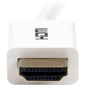 StarTech.com 3m 10 ft White CL3 In-wall High Speed HDMI Cable - Ultra HD 4k x 2k HDMI Cable - HDMI to HDMI M/M - Audio/Vid