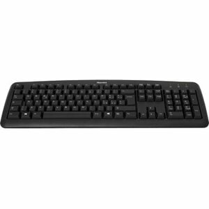 Hamlet Tastiera Italiana USB Black Soft Touch. Meccanica silenziata per utilizzo professionale. Stampa laser di alta quali