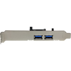 StarTech.com 2 Port PCI Express (PCIe) SuperSpeed USB 3.0 Card Adapter with UASP - SATA Power - 2 Total USB Port(s) - 2 US