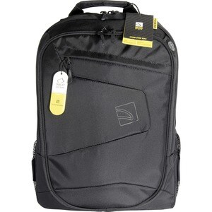 Tucano Lato Carrying Case (Backpack) for 43.2 cm (17") Apple iPad MacBook Pro - Black - Weather Resistant Interior, Scratc