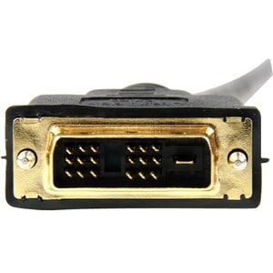 StarTech.com 50cm HDMI® auf DVI-D Kabel - Stecker/Stecker - HDMI/DVI Adapterkabel - Cable for Projektor, Videogerät - Absc