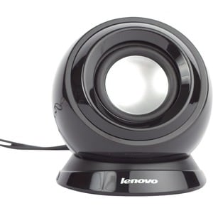 Lenovo M0520 2.0 Speaker System - 2 W RMS - Black - 90 Hz to 20 kHz - USB