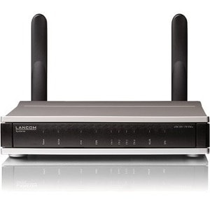 Lancom 1781EW+ Wi-Fi 4 IEEE 802.11n Ethernet Wireless Router - 2.48 GHz ISM Band - 5.83 GHz UNII Band - 2 x Antenna(2 x Ex