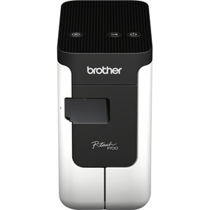 Brother P-touch PT-P700 Desktop Thermal Transfer Printer - Monochrome - Label Print - USB - White, Black - 24 mm (0.94") P