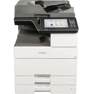 Lexmark MX910DE Laser Multifunction Printer - Monochrome - Copier/Fax/Printer/Scanner - 45 ppm Mono Print - 1200 x 1200 dp