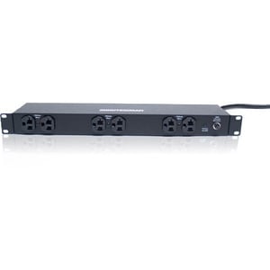 Minuteman MMPD OEPD815HV 8-Outlets PDU - NEMA 5-15P - 8 x NEMA 5-15R - 120 V AC - 0U/1U - Horizontal/Vertical - Rack-mount