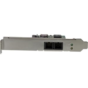 StarTech PCI Express (PCIe) Gigabit Ethernet Multimode SC Fiber Network Card Adapter NIC, 550m, TAA - Connect a PCIe based
