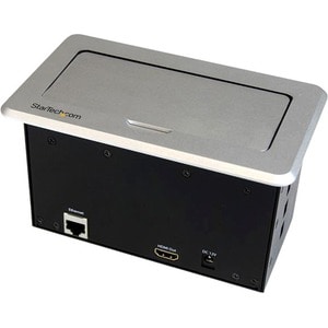 StarTech.com Conference Table Connectivity Box - HDMI / VGA / Mini DisplayPort to HDMI Output with Fast Charge USB Port - 