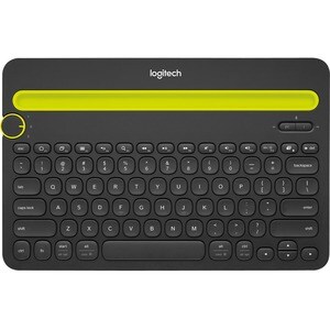 Logitech Bluetooth Multi-Device Keyboard K480 - Wireless Connectivity - Bluetooth - English, French - QWERTY Layout - Comp