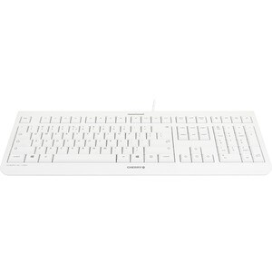 CHERRY KC 1000 Keyboard - Low Cost - Cable Connectivity - USB Interface - English (US) - Calculator, Email, Browser, Sleep