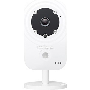 Edimax IC-3140W Network Camera - Colour - Night Vision - H.264, MJPEG - 1280 x 720 Fixed Lens - 30 fps - CMOS - Wi-Fi - Fa