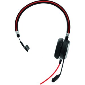 Jabra EVOLVE 40 Kabel Kopfbügel Mono Headset - Monaural - Ohraufliegend - Geräuschunterdrückung Mikrophon - Host-Schnittst
