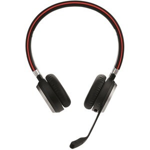 Casque Jabra EVOLVE 65 MS - Sans fil - Design Sur tête - Stéréo - Binaural - Supra-aural - Portée 3000 cm - Bluetooth - Él