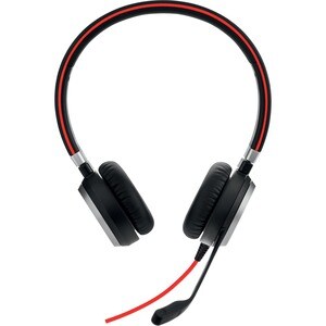 Jabra EVOLVE 40 Stereo Headset - Stereo - Mini-phone (3.5mm) - Wired - Over-the-head - Binaural - Circumaural