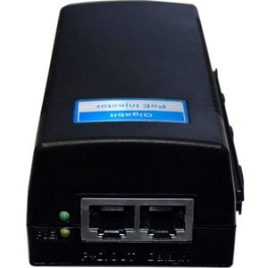 Premiertek Gigabit PoE Plus Power Injector - 120 V AC, 230 V AC Input - 48 V DC, 650 mA Output - 10/100/1000Base-T Input P
