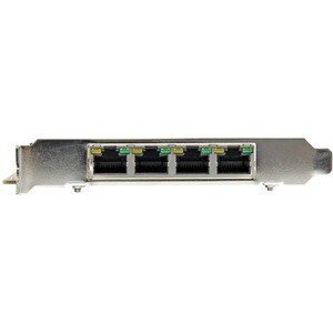StarTech.com Carte réseau PCIe à 4 ports Gigabit Power over Ethernet - NIC PCI Express PSE / PoE - PCI Express x4 - 4 Port
