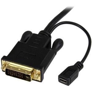 StarTech.com 6 ft DVI to VGA Active Converter Cable â€" DVI-D to VGA Adapter â€" 1920x1200 - Cable for Video Device, Monit