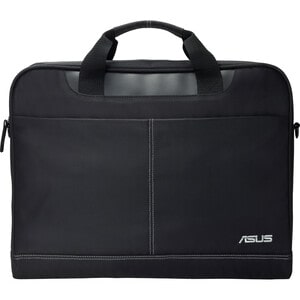 Asus Nereus Carrying Case for 39.6 cm (15.6") to 40.6 cm (16") Notebook - Black - Polyester Body - Shoulder Strap - 325 mm