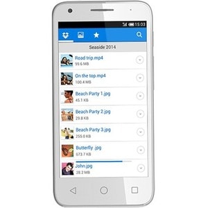 Alcatel Pixi 3 4027D 4 GB Smartphone - 11.4 cm (4.5") LCD FWVGA 480 x 854 - Dual-core (2 Core) 1 GHz - 512 MB RAM - Androi