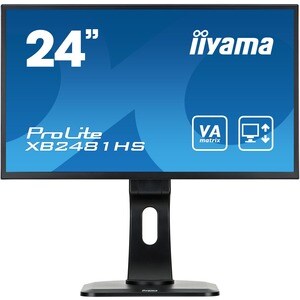 Moniteur LCD iiyama ProLite XB2481HS 61 cm (24") Full HD LED - 16:9 - Noir - 609,60 mm Class - Résolution 1920 x 1080 - 16