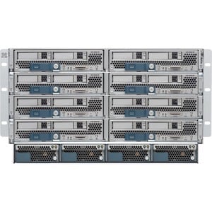 Cisco UCS 5108 Blade-Server-Gehäuse - Rackmount - 6U - 0 - 8 x Fan(s) Supported - 2 x Slot(s)