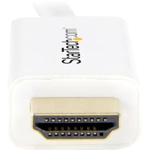 StarTech.com Mini DisplayPort to HDMI Converter Cable -1,8m ( 6 ft.) - mDP to HDMI Adapter with Built-in Cable - (M / M) U