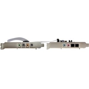 StarTech.com Scheda Audio interna PCI Express surround 7.1 canali - PCI Surround Sound Card a 24-bit , 192Khz - C-Media - 