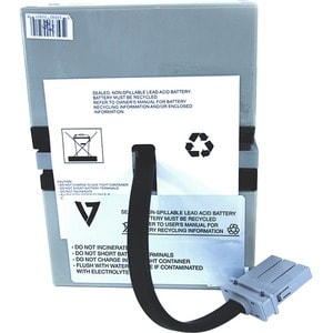 V7 RBC32 UPS Replacement Battery for APC - 24 V DC - Sealed Lead Acid (SLA) - Leak Proof/Maintenance-free - 3 Year Minimum