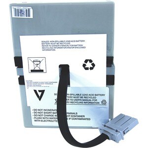 V7 RBC33 UPS Replacement Battery for APC - 48 V DC - Lead Acid - Maintenance-free/Sealed/Spill Proof - 3 Year Minimum Batt