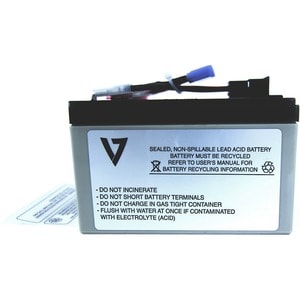 V7 RBC48 UPS Replacement Battery for APC - 24 V DC - Sealed Lead Acid (SLA) - Leak Proof/Maintenance-free - 3 Year Minimum