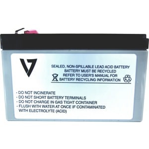 V7 RBC110 UPS Replacement Battery for APC APCRBC110 - 24 V DC - Lead Acid - Maintenance-free/Sealed/Spill Proof - 3 Year M