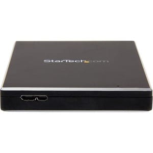 StarTech.com 2.5" External Hard Drive Enclosure - Supports UASP - Aluminum - USB 3.1 Enclosure - SSD/HDD Enclosure - Get r