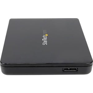 StarTech.com USB 3.1 (10 Gbps) Tool-free Enclosure for 2.5" SATA Drives - Get the faster speed of USB 3.1 Gen 2 (10 Gbps) 