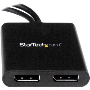 StarTech.com Mini DisplayPort MST Hub - Mini DisplayPort to DisplayPort Multi Monitor Splitter - MST Hub mDP 1.2 to 2x DP 