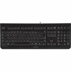 Clavier CHERRY KC 1000 - Câble Connectivité - USB Interface - Noir - LPK Pavé Numérique - Calculatrice, Email, Browser, Ve