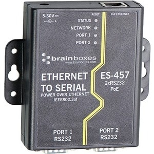 Brainboxes ES-457 Multiport Serial Adapter - DIN Rail Mountable - TAA Compliant