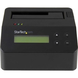 StarTech.com USB 3.0 Standalone Eraser Dock für 2,5" und 3,5" SATA Laufwerke - Sicheres Festplatten löschen mit Beleg Druc