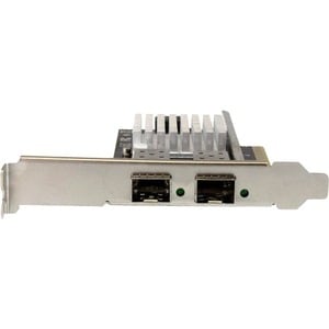 StarTech.com 10G Network Card - 2x 10G Open SFP+ Multimode LC Fiber Connector - Intel 82599 Chip - Gigabit Ethernet Card -