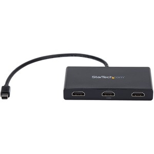 StarTech.com 3 Port Multi Monitor Adapter - Mini DisplayPort auf HDMI MST Hub - Triple 1080p oder Dual 4K 30Hz - 30 Hz bis